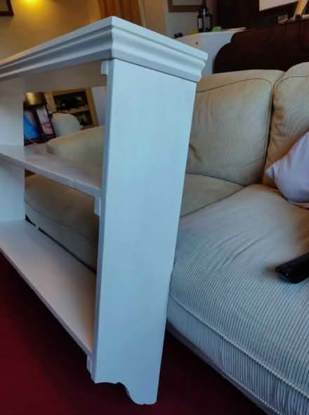 Photo of free White hanging shelf /dresser top (Hurstpierpoint BN6) #1