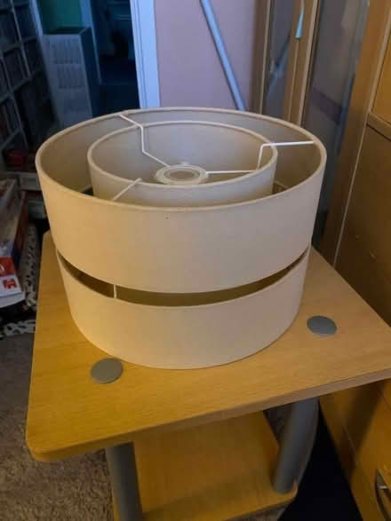Photo of free Cream lamp shade (Hailsham BN27) #1