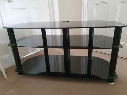 Photo of free Glass TV stand (Talbot Village BH10) #1