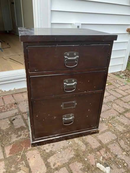 Photo of free Wooden file cabinets (River Terrace NE) #1