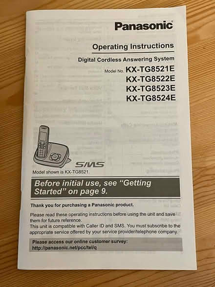 Photo of free Panasonic Phone & Answering Machine (NW Chichester) #3