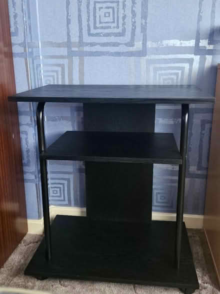Photo of free Black Ash Style Shelving Unit (Sundon Park LU3) #1