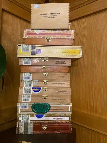Photo of free Wood cigar boxes (empty) (N14 Oakwood Park) #1