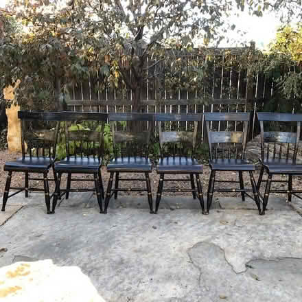 Photo of free Antique Stencil Chairs (Old Town Lafayette) #1