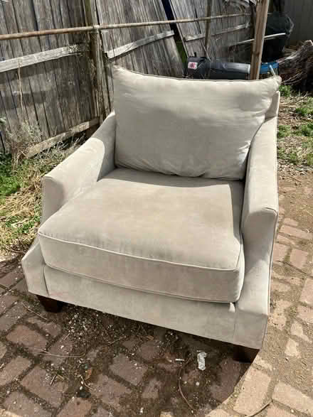 Photo of free Accent Chair (Cort Hayden - Grey) (River Terrace NE) #2