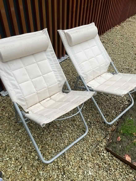 Photo of free Two deck chairs (Clontarf) #3