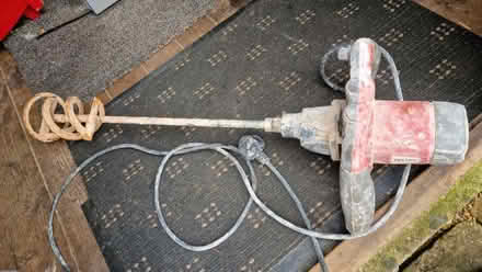 Photo of free Handheld cement mixer, faulty (Stroud GL5) #1