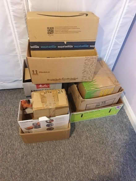 Photo of free Cardboard boxes (medium) (3 Yaxley) #2
