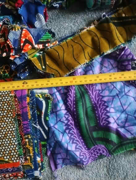Photo of free Vintage African wax print pieces (Burgess Hill RH15) #2