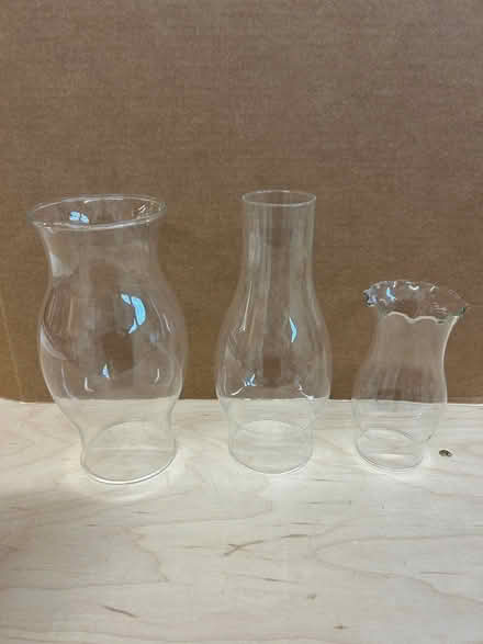 Photo of free Vintage glass domes lamp shades (Howell) #2
