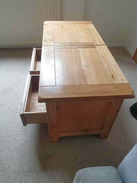 Photo of free Lovely Oak veneer coffee table (Gravel Hill SL9) #4