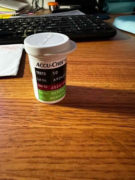 Photo of free Accu-check glucose testing strips (South Loop) #2