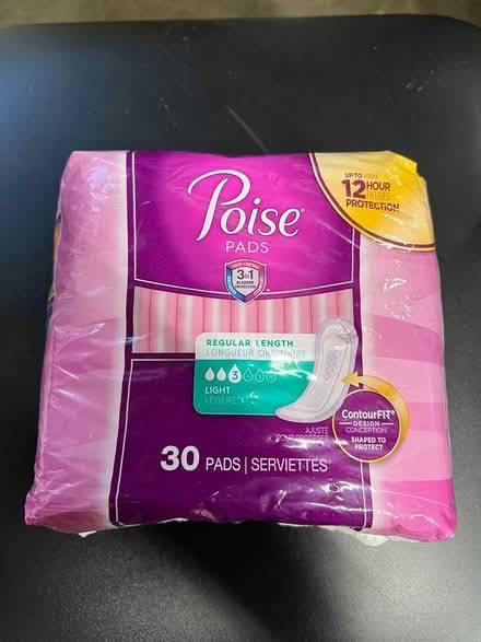 Photo of free Poise pads - 30 pads (Near Homestead High School) #1