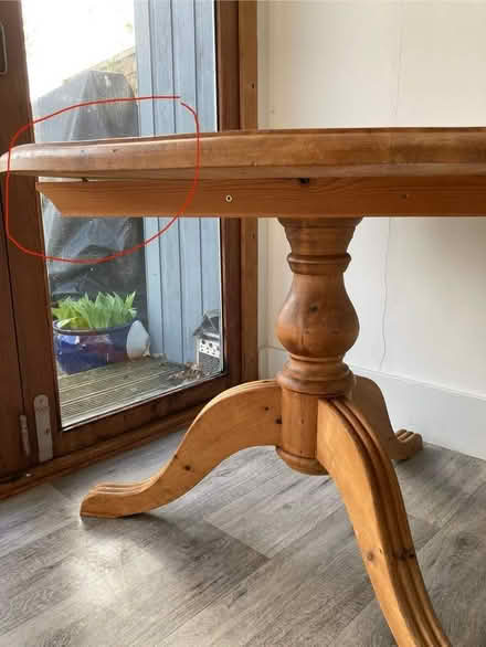 Photo of free Pine Dining Table (Holmer Green HP15) #2