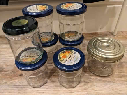 Photo of free Glass Jars x7 (S10 fulwood) #1
