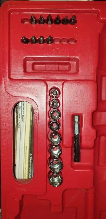 Photo of free Socket and screwdriver bits (Craigmount EH12) #2