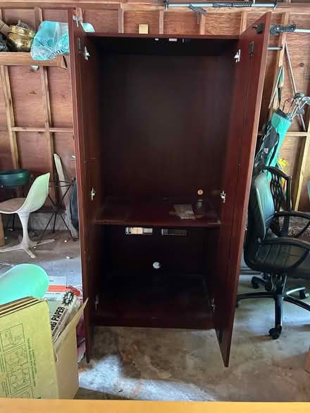 Photo of free Tall cabinet (Atherton) #2