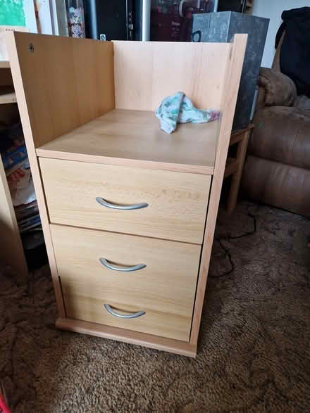 Photo of free Desk drawer and cupboard (paignton Borough road) #2