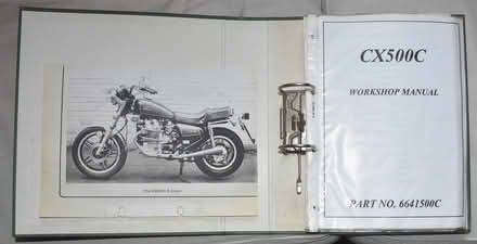 Photo of free Honda cx500c Workshop Manual (Barkisland Halifax) #1