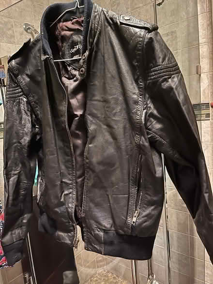 Photo of free Men’s leather jacket, torn lining (Midtown Sacramento) #1