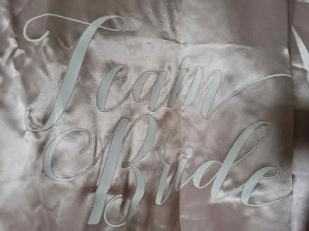 Photo of free Robe with Team Bride on the back (Shooter's Hill SE18) #3