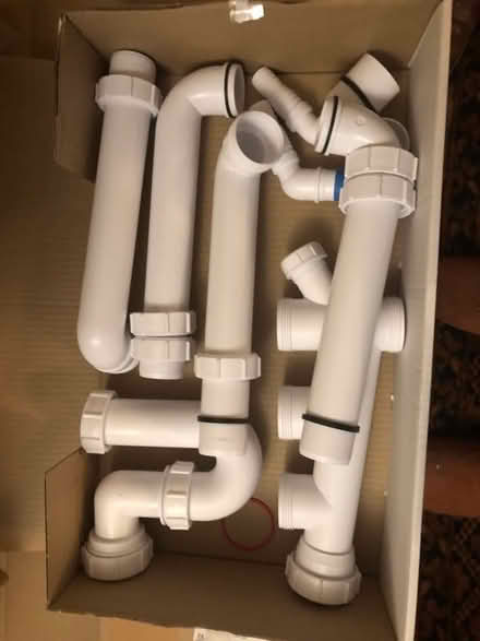 Photo of free Plumbing kit for 2 sink kitchen unit. (Garesfield NE39) #3