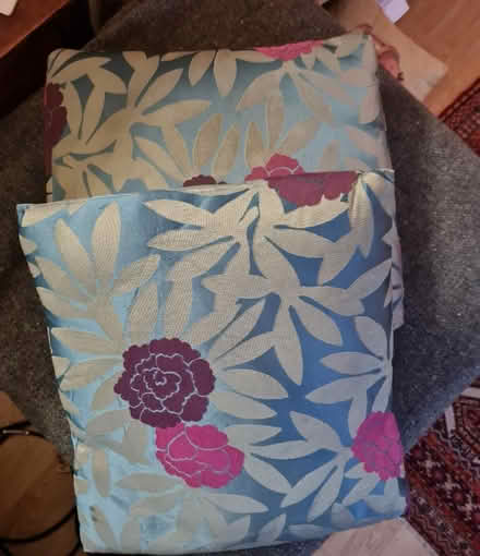 Photo of free Cushions 2 peony pattern (Near Holborn/Rosebery Ave) #1