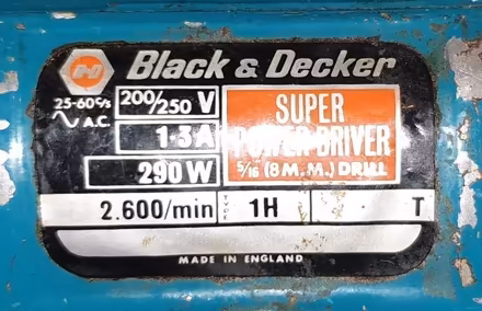 Photo of free Black & Decker drill (Craigmount EH12) #2