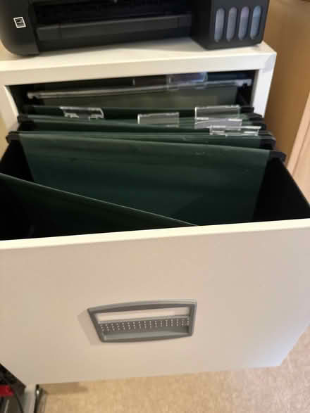 Photo of free Filing cabinet. 2 drawers (Twickenham, TW1) #2