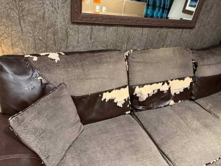 Photo of free Corner sofa bed and love seat (Marston Moretaine MK43) #4