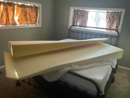 Photo of free Bed wedges (Sharon Twp.) #1