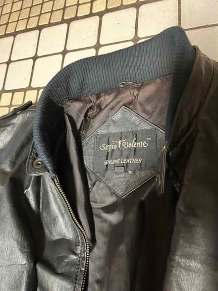 Photo of free Men’s leather jacket, torn lining (Midtown Sacramento) #3