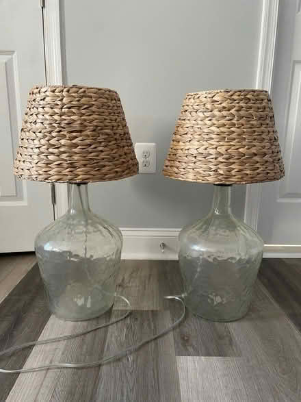 Photo of free Pair of lamps (Nearby Fairland park) #1