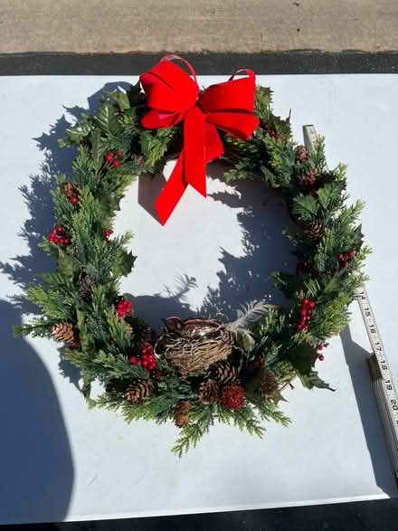 Photo of free Christmas wreath, 20”x 18” (North Frederick) #2