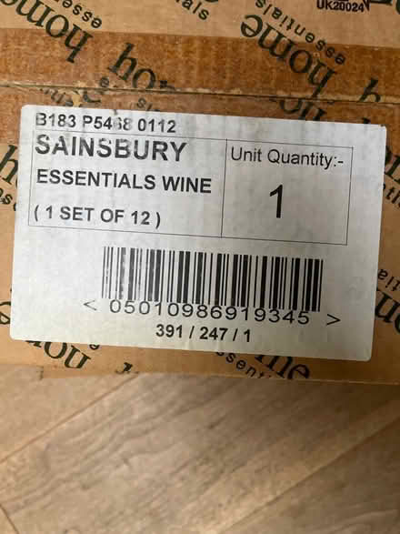 Photo of free 12 goblet wine glasses (London W12, Shepherd’s Bush) #2