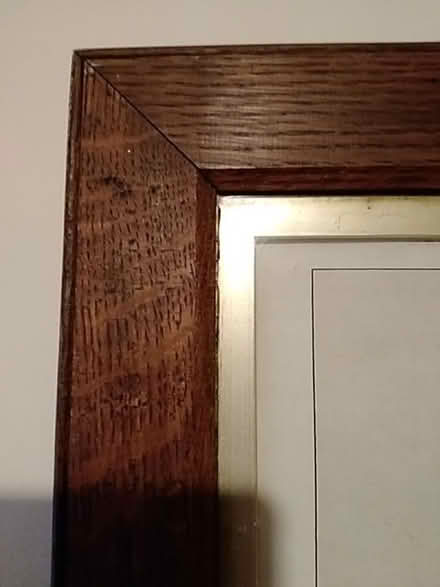 Photo of Large old oak picture frame (Greenhill S8) #1