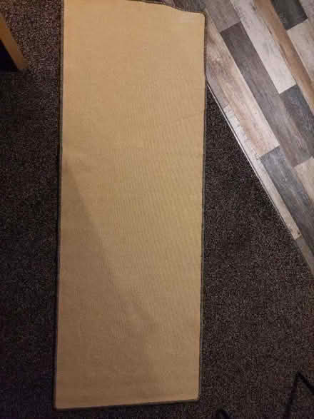 Photo of free 184cm long x67cm wide Grey washable rug (Broomhall S3) #2