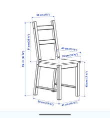 Photo of free 2 solid wood (pine) dining chairs (Walthamstow E17) #1