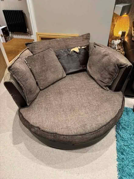 Photo of free Corner sofa bed and love seat (Marston Moretaine MK43) #2