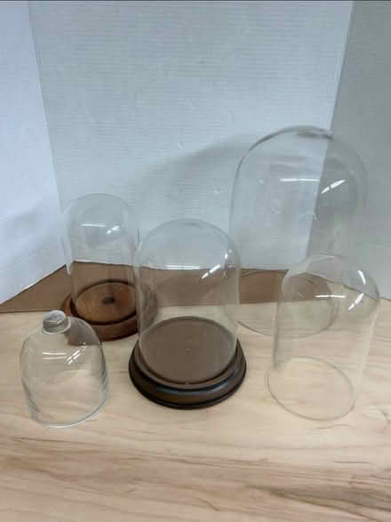Photo of free Vintage glass domes lamp shades (Howell) #1