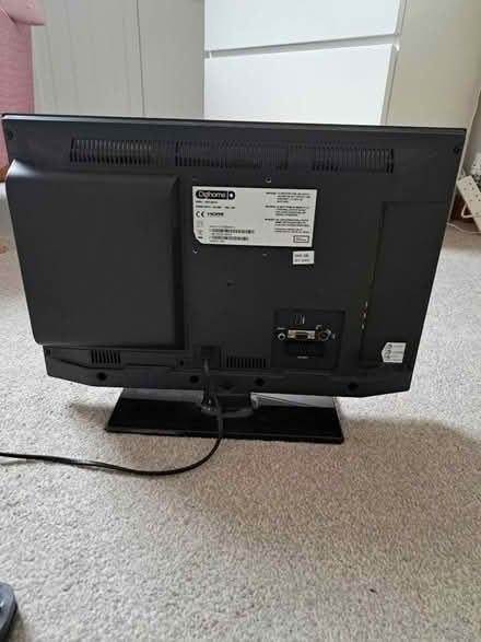 Photo of free TV with DVD slot and remote (Darley Hillside DE4) #3