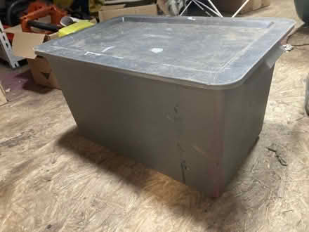 Photo of free Plastic storage box with lid (Stacey Bank S6) #1