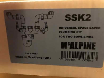Photo of free Plumbing kit for 2 sink kitchen unit. (Garesfield NE39) #1
