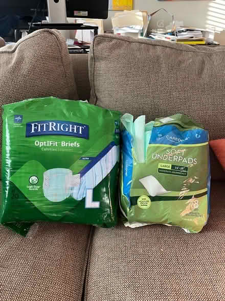 Photo of free Adult briefs and underpass (Leisure World 20906) #1