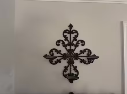 Photo of free Wrought iron candle holder (Clarkson L5J 2X6) #1