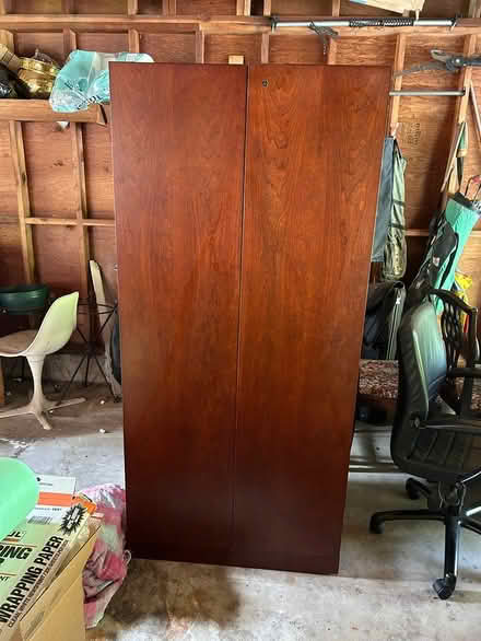 Photo of free Tall cabinet (Atherton) #1