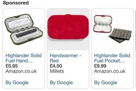 Photo of free Pocket solid fuel handwarmer (Sheet village) #2