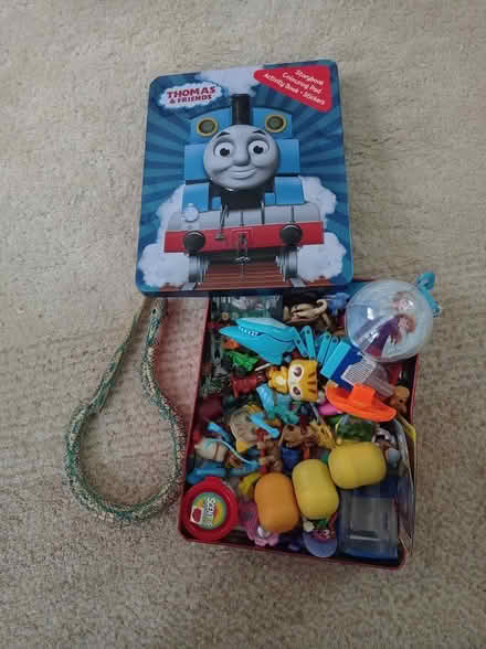 Photo of free Box of assorted kinder toys (Batley) #1