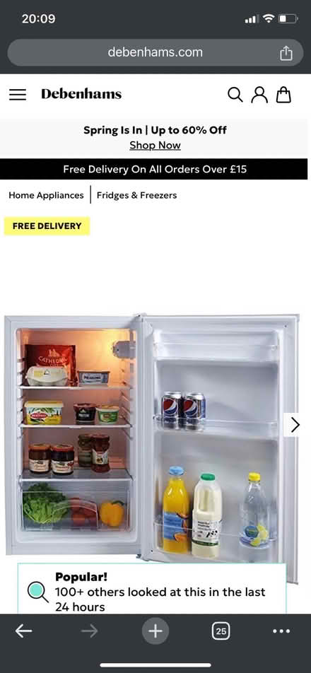Photo of Fridge (Great Northern Road DE22) #1