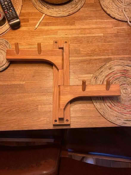 Photo of free Futon company wall mounted oak coat rack (Oxford OX2) #1